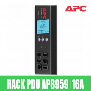 APC Switched Rack PDU 스위치랙 PDU AP8959 ZeroU 32A/230V (21)C13 외부모니터링PDU 전원분배장치