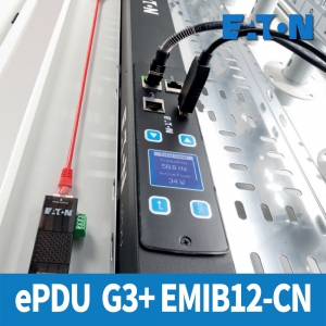 EATON Metered PDU EMIB12-CN PDU ZeroU,12xC13, 12xC19 22kw 모니터링PDU