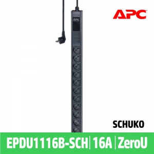 APC Easy PDU EPDU1116B-SCH Basic,ZeroU,16A,230V, (14) SCHUKO