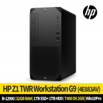 HP 워크스테이션 Z1 G9 i9-12900 32G 1T SSD + 1T HDD T400 D6 2GB 11PRO