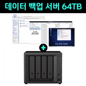 데이터백업서버 2-Core 4GB 64TB 미니타워형 4-Bay Server BKS-D4G64T (솔루션포함)