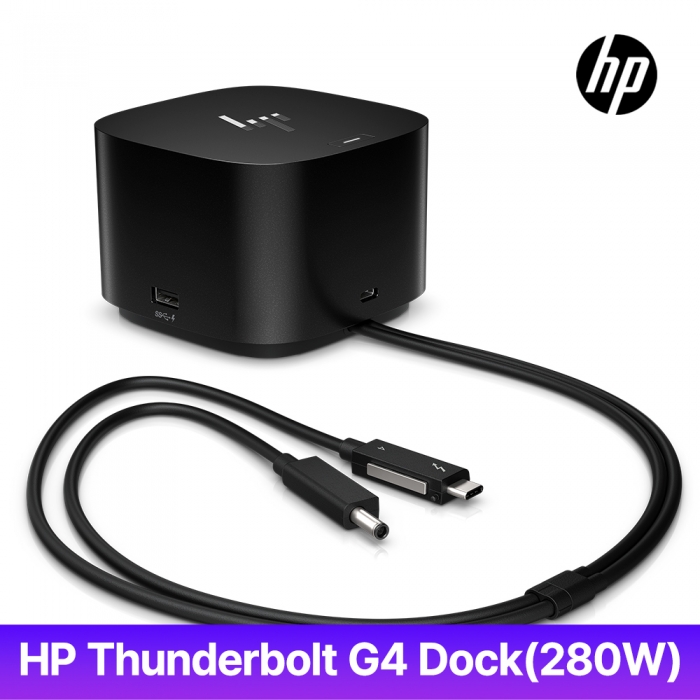 HP THUNDERBOLT G4 DOCK 280W 썬더볼트 도킹스테이션 (4J0G4AA)