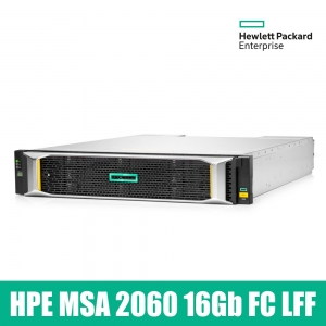 HPE MSA 2060 16Gb Fibre Channel LFF Storage 64TB(8x8TB) SAS FC 스토리지 R0Q73B