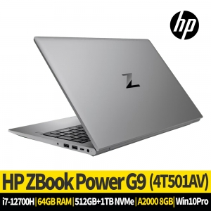 HP ZBook Power G9 4T501AV (i7-12700H/64GB/512GB NVMe+1TB NVMe/RTX A2000/Win10Pro/FHD)