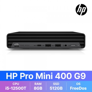 HP 프로 미니 400 G9-734X8PA i5-12500T (8GB / 512GB / FD)