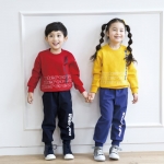 [인터크루] ICW 606(빨강) 607(노랑) / 유치원 어린이집 활동복 유아동체육복