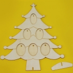 나무액자 (55) 트리액자 / 24x29cm 나무반제품 크리스마스 만들기재료