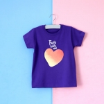 [글로리] 믿음소망사랑티 퍼플 / 교회 주일학교 성경학교 티셔츠 여름단체티