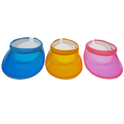 [한국모루] PVC썬캡 (5개이상구매) / 색상랜덤 반제품 햇빛가리개 자외선차단 여름만들기