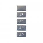 [아트사인] 1~5(점자) 0484 / 알류미늄 광택 표지판 아트사인