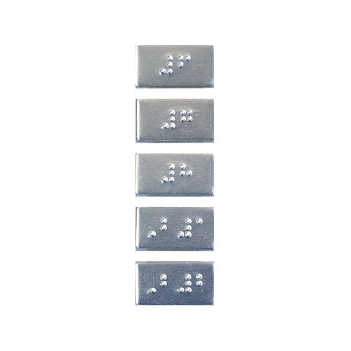 [아트사인] 6~B2(점자) 0485 / 알류미늄 광택 표지판 아트사인