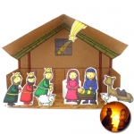 미술샘 아기예수와 동방박사 장식등 / 크리스마스 만들기(5개이상 구매가능)