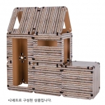 아이코리아  집짓기 종이블록(통나무) (S817) / 종이벽돌