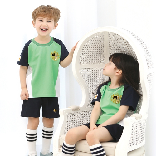 [서울원복] 2015 연두곤소매T / 유치원 어린이집 여름 단체티셔츠 단체선물 개별구매가능
