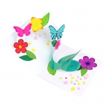 미술샘 파노라마 입체 꽃과 나비 (5개이상 구매가능)