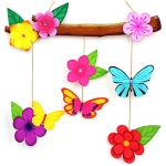 미술샘 나뭇가지 꽃과 나비 벽걸이 (10개이상 구매가능)