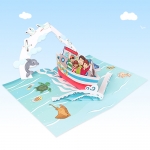 미술샘 팝업북-바다여행 (5개이상 구매가능)