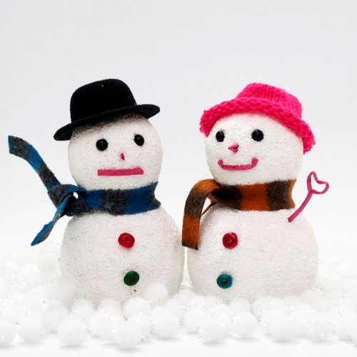 눈사람 인형 만들기(2개) /아트드림 겨울만들기(3개이상 구매가능)